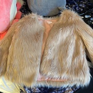faux fur jacket